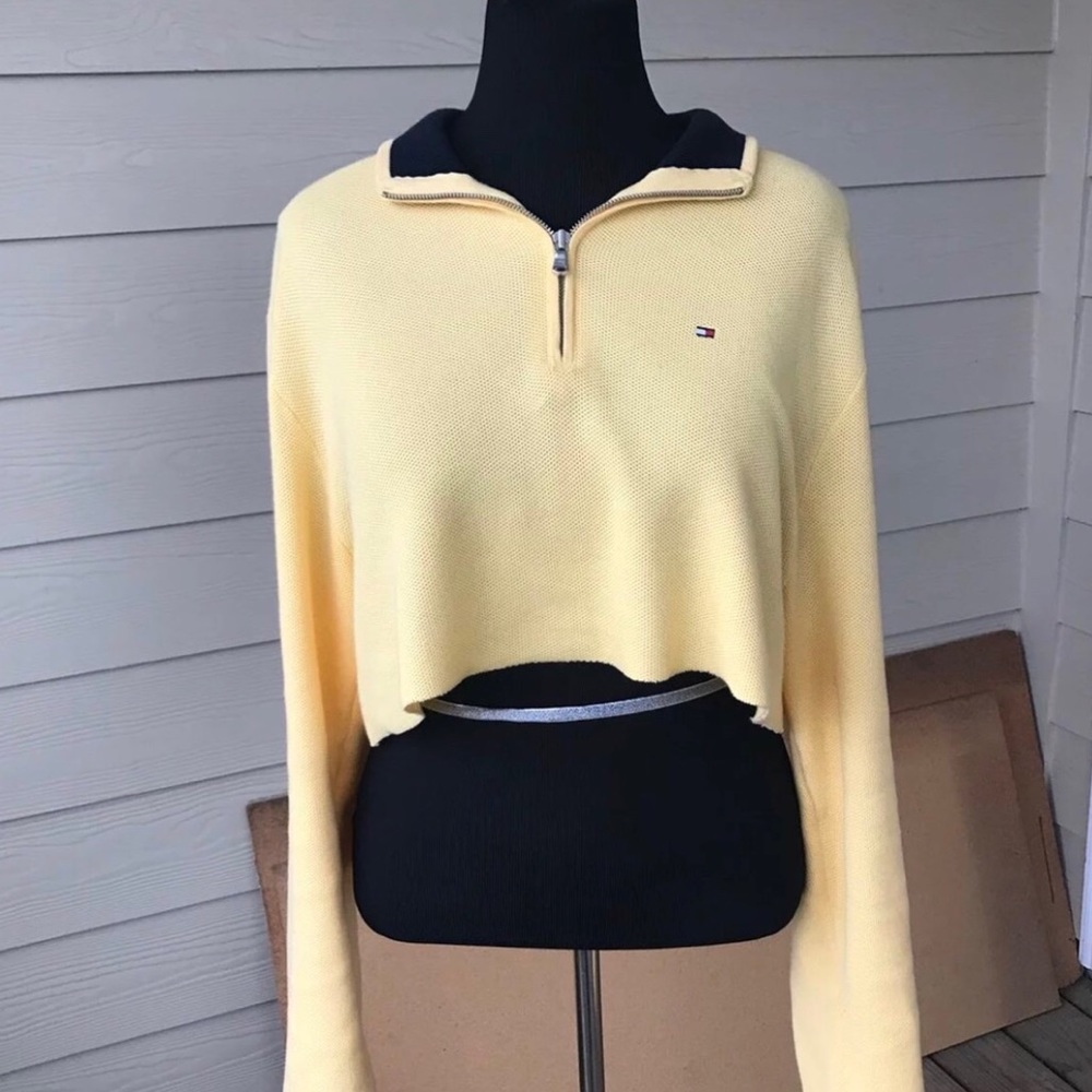 Yellow Tommy Hilfiger Sweater